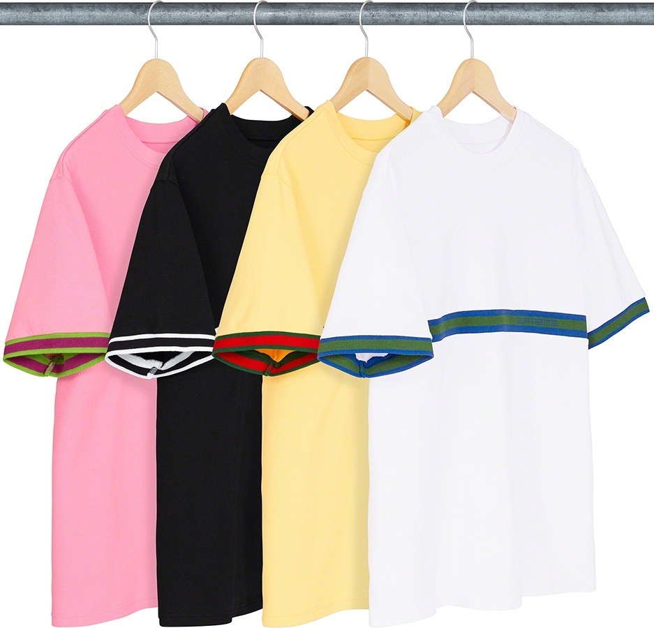 Knit Stripe S/S Top